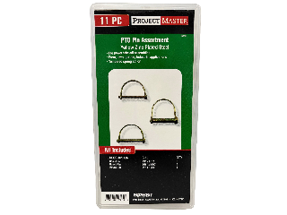 Project Master Round PTO Pin Assortment, 11 Pc