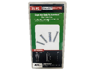 Project Master Single Hole Clevis Pin Assortment, 20 Pc