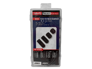 Project Master Socket Set Screw Assortment, 140 Pc