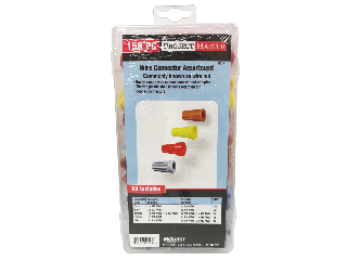 Project Master Wire Nut Connector Assortment, 158 Pc