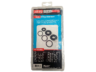 Project Master O Ring Assortment, 225 Pc