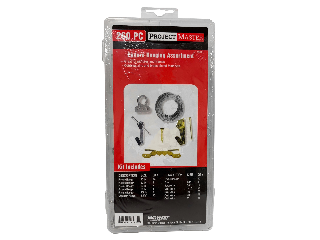 Project Master Assorted Picture Hanging Assortment, 260 Pc