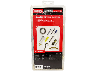 Project Master Household Hardware Assortment, 360 Pc
