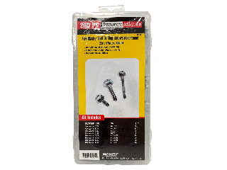 Project Master Hex Washer Self Drilling Screws Assortment, 200 Pc