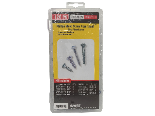 Project Master Phillips Wood Screw Assortment, 120 Pc