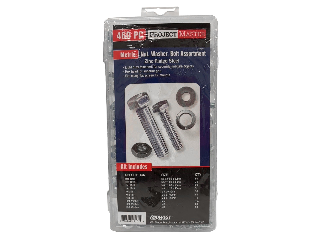 Project Master Nut, Washer, Bolt Assortment, 460 Pc