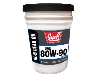 Super S SAE 80W-90 Gear Oil, 5 Ga