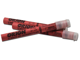 Red Safety Flares 3 per card