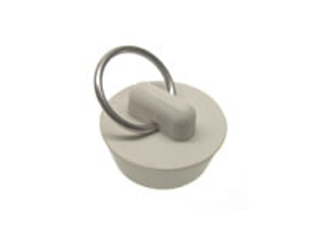 Hollow Rubber Sink Stopper, 1-1/4 In