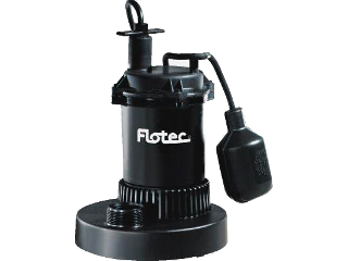 Submersible Sump Pump With Automatic Float Switch, 1/3 HP