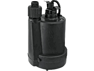 Superior Submersible Utility Pump 1/4 hp 1800 gph