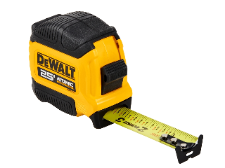 DeWalt Compact Atomic Measuing Tape, 1-1/8 In x 25 Ft