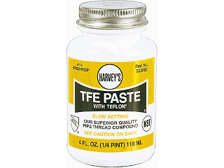 TFE Paste Pipe Thread Compound With Teflon, 4 Oz