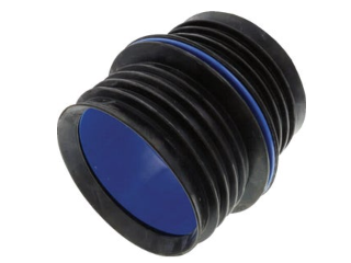 Fernco Internal Push Fit PVC Coupling, 4 In