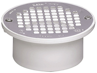 PVC Floor Drain Strainer, 3 In Or 4 In  (2