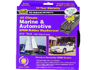 All Climate Auto & Marine Rubber Weatherseal