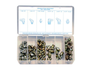 Precision Grease Fitting Assortment, 90 Pc
