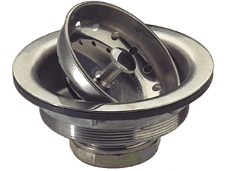 Kitchen Stainless Steel Sink Basket, 3-1/2 In To 4 In Opening