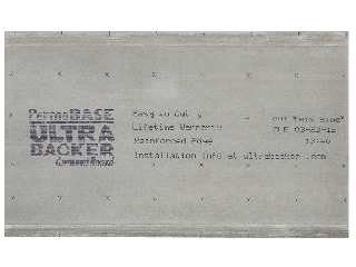 PermaBase Cement Backer Board,  3 Ft x 5 Ft
