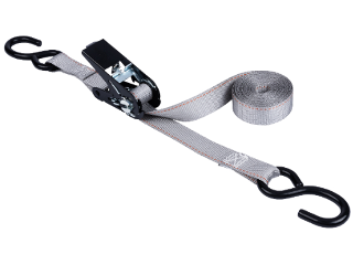 1 In x 14 Ft Heavy Duty Ratchet Tie Down with S-Hooks