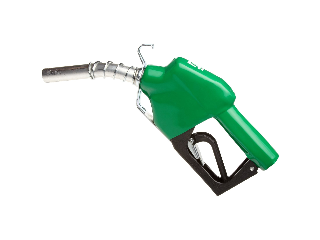 Cox Hardware and Lumber - Fuel Pump Nozzle for Diesel Fuel Auto Cutoff 3/4  Green Handle