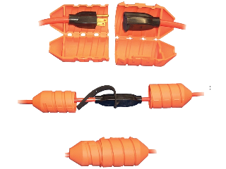Cord Lock Water Tight, Orange