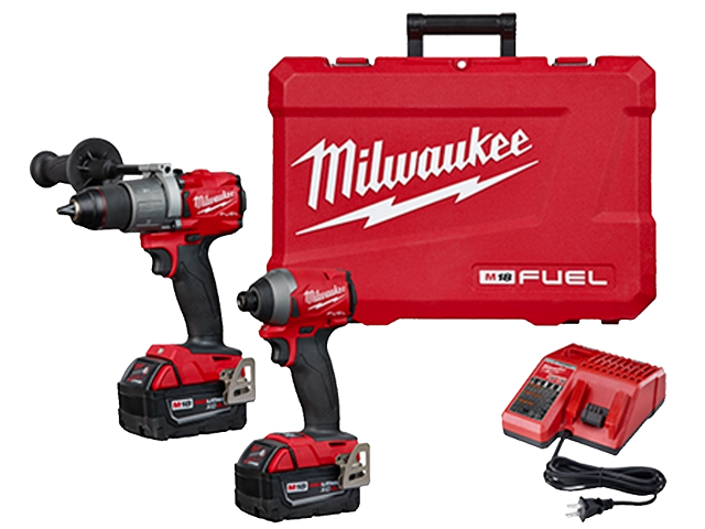 Milwaukee M18 Hammer Drill/Impact Driver Combo Tool Kit