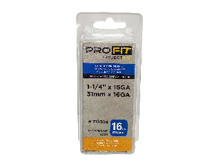 Straight Fisnish Nail 16 Gauge, 1-1/4 In