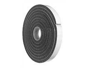 Closed Cell Firm PVC Foam Black Weatherstrip (Sizes)