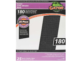 Drywall Screen Sand Paper 9 In x 11 In (Grits)