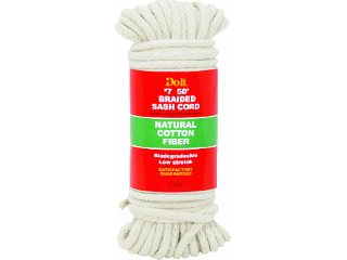 Cortton Braided Sash Cord #7 (7/32 In) x 50 Ft