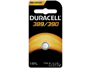 Silver Oxide Watch Battery 1.5 Volt,  389/390