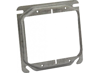 Square 2 Gang Plaster Ring Cover, 4 In