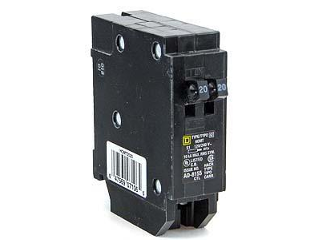 Homeline 1 Pole Tandem Breaker, 20 Amp