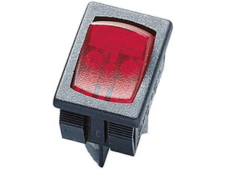 Lighted Mini Rocker Switch