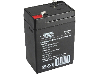 Replacement Exit Sign Battery, 6V