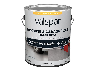 Valspar Concrete and Garage Floor Paint Clear, 1 Ga