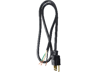 Replacement 16/3 SJEO Power Supply Cord, 9 Ft
