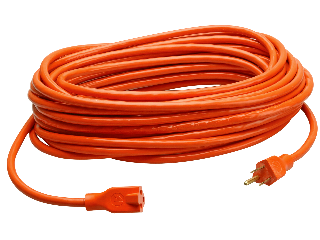 Orange Outdoor Extension Cord 16/3 (Lengths)