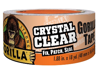 Cox Hardware and Lumber - Gorilla Duct Tape Clear 1.88 In x 18 Yard