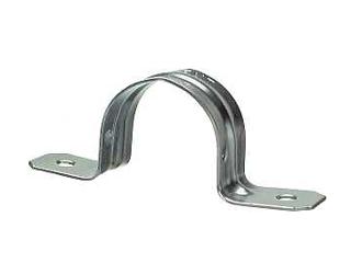 Halex 2-Hole Steel Conduit Strap 1/2 In, 25 Pk