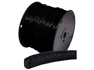 THHN 1/0 Stranded Wire, Black (Sold Per Ft)
