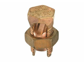 Split Bolt Connector, 8 Solid - 4 Solid