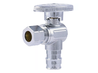 SharkBite Angle Stop Valve 1/2 In PEX-A x 3/8 In