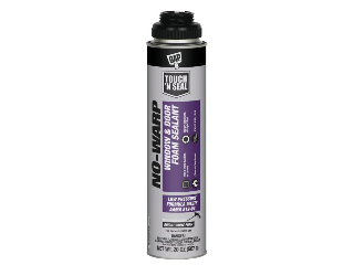 Dap Bright White Touch 'N Seal No Warp Foam Sealant, 20 Oz