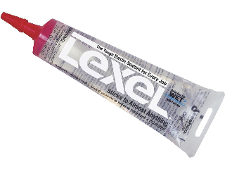 Lexel Silicone Sealant Clear 3.5 Oz