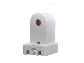Fluorescent Lamp Holder Single Pin Stationary