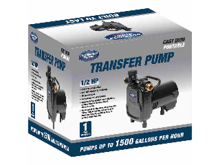 Superior Pump 1/2 HP Cast Iron Utility Pump