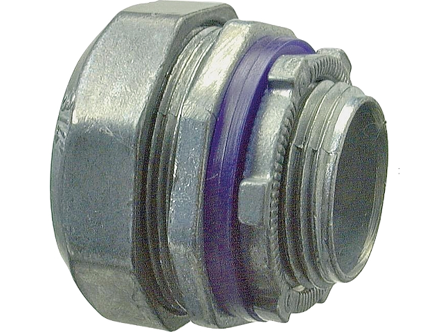 Liquid-Tight Conduit Connector, Zinc (Sizes)
