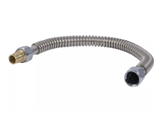 SharkBite Stainless Steel Flexible Water Heater Connector 3/4 PEX-A x 3/4 In FIP x 18 In